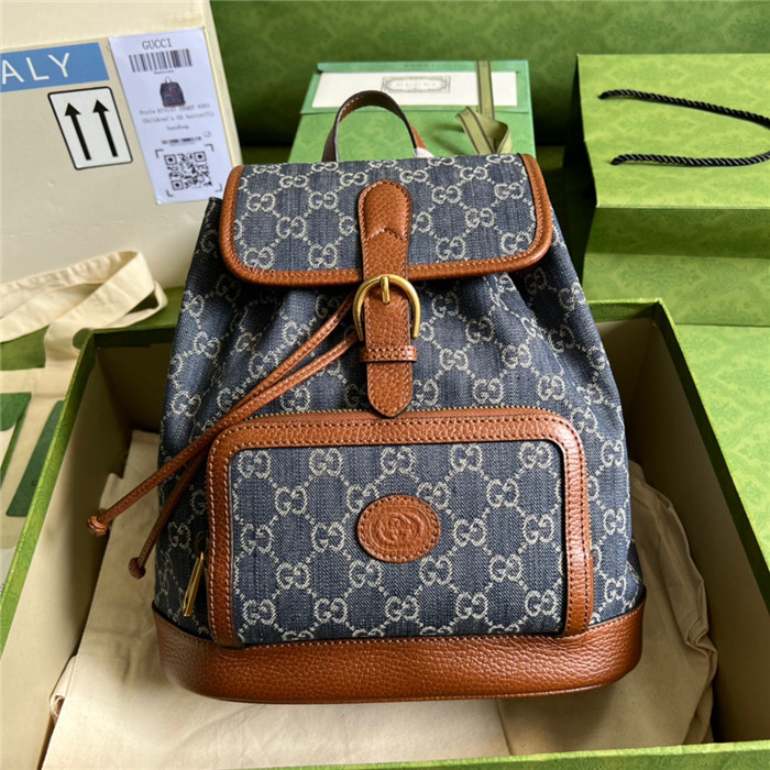 [GUCCI-구찌] 인터로킹 G 백팩
