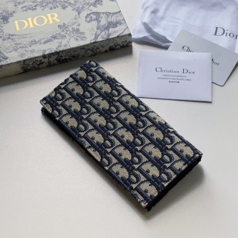 [DIOR-디올] 오블리크 버티컬 남자 장지갑
