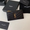 [SAINT LAURENT-생로랑] 모노그램 지퍼 카드지갑