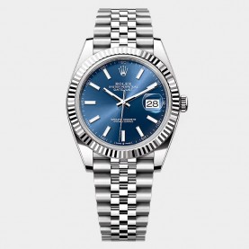 [ROLEX-롤렉스] datejust -데이저스트   41MM 브라이트 블루 쥬빌리