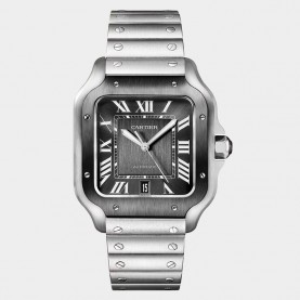 [CARTIER-까르띠에] santos -산토스 블랙 다이얼 39.8MM