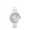 [CHANEL-샤넬] [j12] 칼리버 38mm 화이트 세라믹 스틸  오토매틱