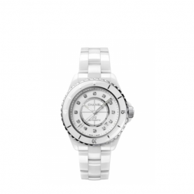 [CHANEL-샤넬] [j12] 칼리버 38mm 화이트 세라믹 스틸  오토매틱