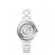 [CHANEL-샤넬] [j12] 바게트 다이아몬드 베젤 워치 칼리버 33MM 오토매틱
