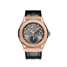 [HUBLOT-위블로] 에어로퓨전 문페이즈 킹 골드 42mm 사파이어 다이얼 오토매틱