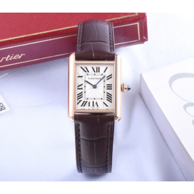 [CARTIER-까르띠에]  tank - 탱크 루이  쿼츠 41mm