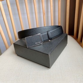 [PRADA-프라다] 사피아노 가죽벨트