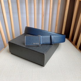 [PRADA-프라다] 사피아노 가죽벨트