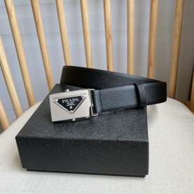 [PRADA-프라다] 남성 사피아노 자동 벨트