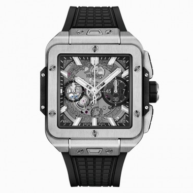 [HUBLOT-위블로] 스퀘어 뱅 유니코 티타늄 42MM 오토매틱