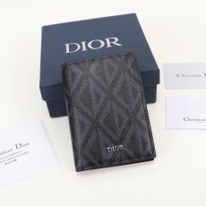 [DIOR-디올] 버티컬 2단 카드 지갑