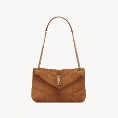 [프리미엄급] S 세인트로* 스웨이드 소재 PUFFER 스몰