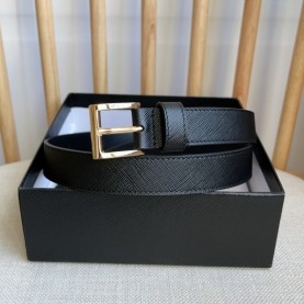 [PRADA-프라다] 사피아노 가죽벨트
