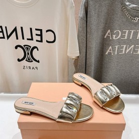 미우미우 MIUMIU 여성 슬리퍼
