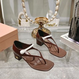 미우미우 MIUMIU 여성 샌들