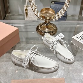 미우미우 MIUMIU 여성 로퍼