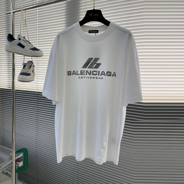 발렌시아가 Balenciaga 남성 라운드 반팔