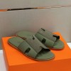 에르메스 HERMES 남성 이즈미르  슬리퍼