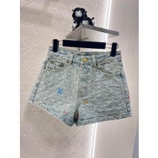 루이비통 LV 여성 데님 팬츠
