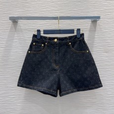 루이비통 LV 여성 데님 팬츠