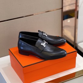 에르메스 HERMES 남성 더비슈즈