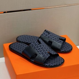 에르메스 HERMES 남성 이즈미르 오란 슬리퍼