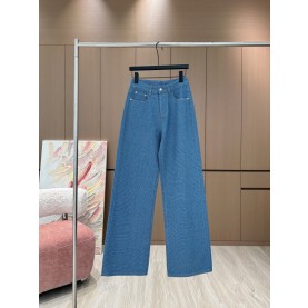 샤넬 CHANEL 여성 데님 팬츠
