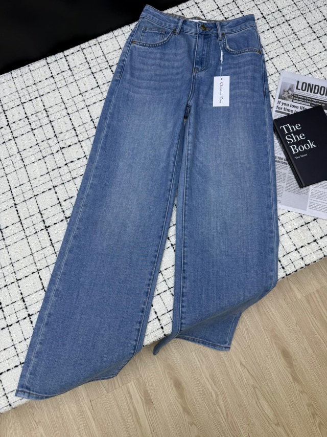 디올 DIOR 여성 데님 팬츠