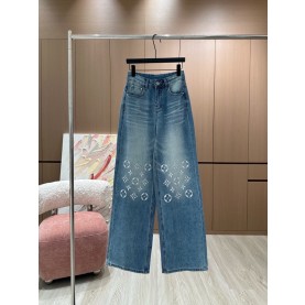 루이비통 LV 여성 데님 팬츠