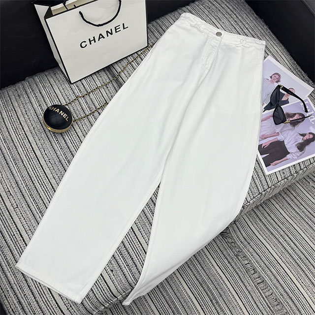 샤넬 CHANEL 여성 데님 팬츠
