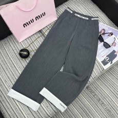 미우미우 MIUMIU 여성 팬츠