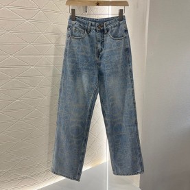 디올 DIOR 여성 데님 팬츠