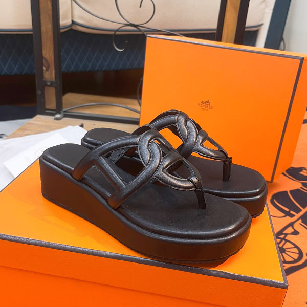 에르메스 HERMES 여성 집시 슬리퍼