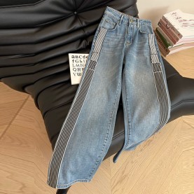 디올 DIOR 여성 데님 팬츠
