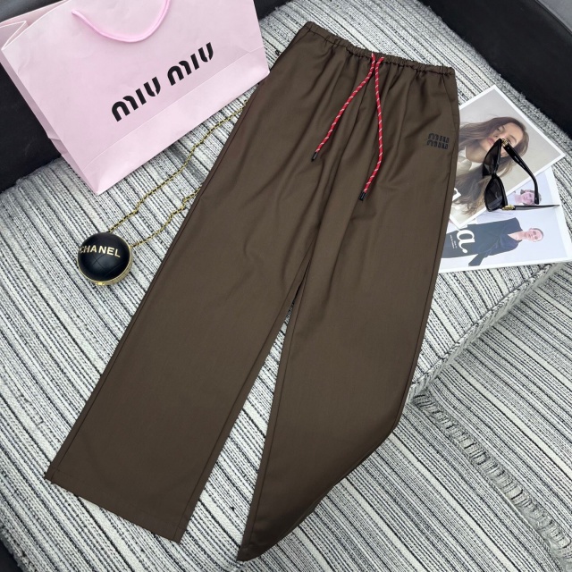 미우미우 MIUMIU 여성 팬츠