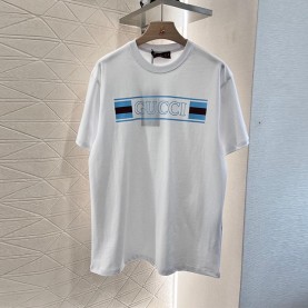 구찌 GUCCI 여성 라운드 반팔