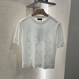 샤넬 CHANEL 여성 라운드 반팔