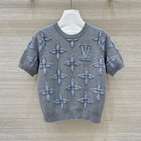 루이비통 LV 여성 니트 반팔