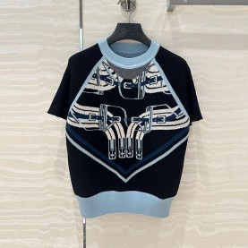 에르메스 Hermes 여성 니트 반팔