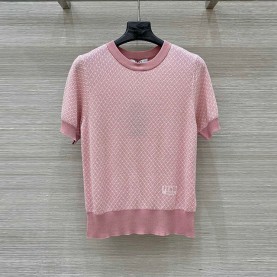 펜디 FENDI 여성 니트 반팔