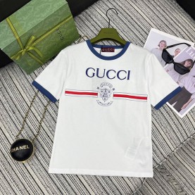 구찌 GUCCI 여성 라운드 반팔