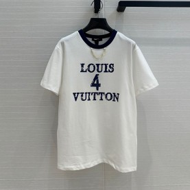 루이비통 LV 여성 라운드 반팔