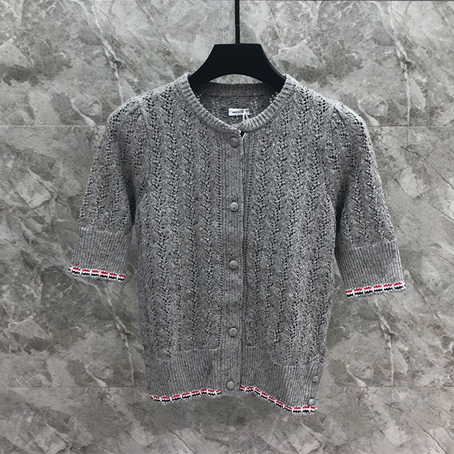 톰브라운 THOMBROWNE 여성 니트 반팔