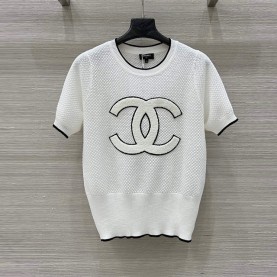 샤넬 CHANEL 여성 니트 반팔