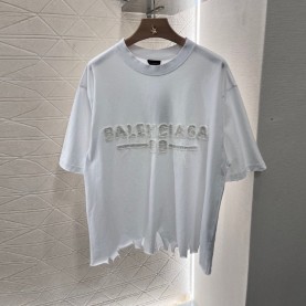 발렌시아가 Balenciaga 여성 라운드 반팔