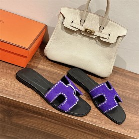 에르메스 HERMES 여성 오란 슬리퍼
