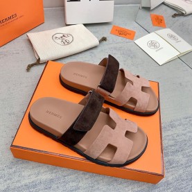 에르메스 HERMES 남여공용 시프레 슬리퍼