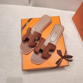 에르메스 HERMES 여성 오란 슬리퍼