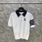 톰브라운 THOMBROWNE 여성 폴로 니트반팔