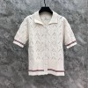 톰브라운 THOMBROWNE 여성 폴로 니트 반팔